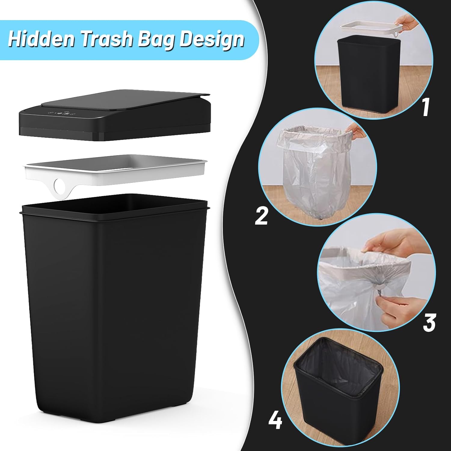 premium smart trash can