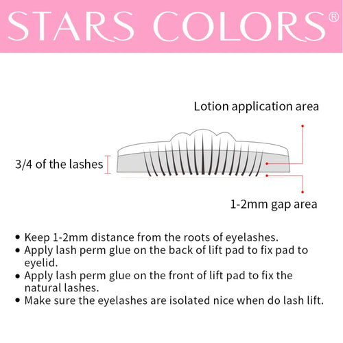 CONSIGN 10 Pairs Pouch Eyelash Perm Lotion Lashes